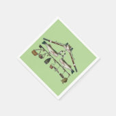 ようこそバスフィッシュ スタンダードカクテルナプキン (角)