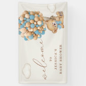 ようこそバナーを待てばよい 横断幕 (縦)