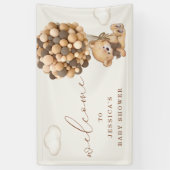 ようこそバナーを待てばよい 横断幕 (縦)