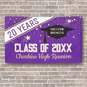 ようこそバナー！20年間クラスの懇親会バナー 横断幕