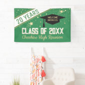 ようこそバナー！20年間クラスの懇親会バナー 横断幕 (インサイチュ)