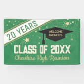 ようこそバナー！20年間クラスの懇親会バナー 横断幕 (横)