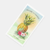 ようこそパラダイスパイナップル紙ナプキンス (コーナー)