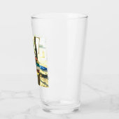 ようこそパラダイスビーチ海 タンブラーグラス (左)