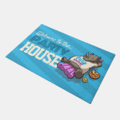 ようこそパーティーハウスサイおもしろいノ漫画 ドアマット (アングル)