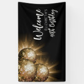 ようこそパーティーバナー 横断幕 (縦)