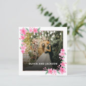 ようこそパーティーピンクフローラゴールデンフレ結婚ーム 招待状 (スタンド正面)