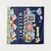 ようこそパーティー タペストリー (正面(横))