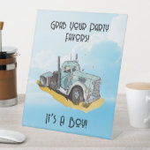 ようこそパーティー 台座サイン (インサイチュ)