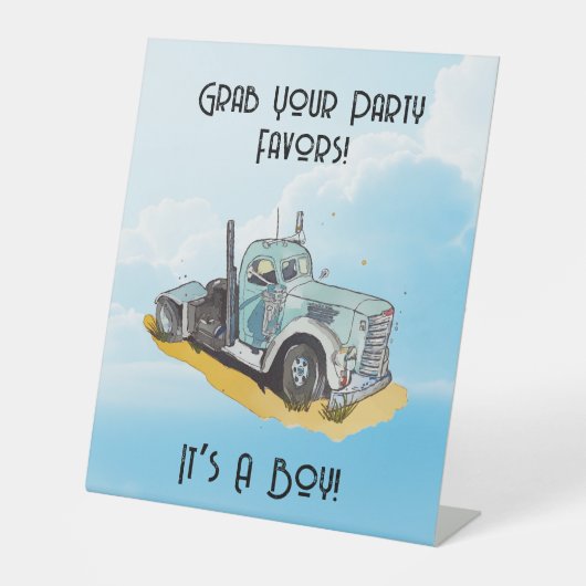 ようこそパーティー 台座サイン (正面)