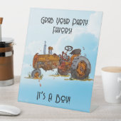 ようこそパーティー 台座サイン (インサイチュ)