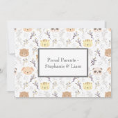 ようこそフォトスクリプト統計の誕生発表 案内状 (裏面)