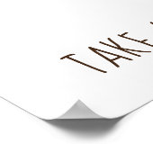 ようこそフローラハロウィーン小さなブーブベイビーシャワー ポスター (角)