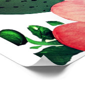 ようこそブライダルシャワーパーソナライズされた標識 ポスター (角)