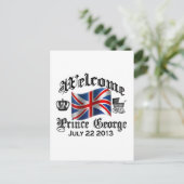 ようこそプリンス・ジョージ7月22日 ポストカード (スタンド正面)
