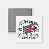 ようこそプリンス・ジョージ7月22日 マグネット (正面/裏面)