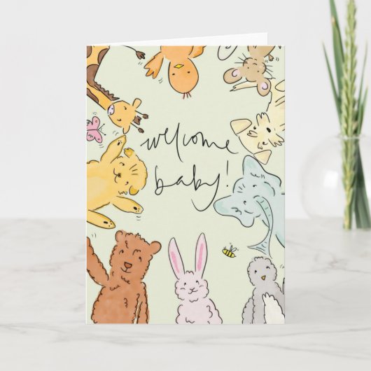 ようこそベビーカード カード (正面)