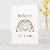 ようこそベビーカード |リトル・ワン カード (黄色い花)