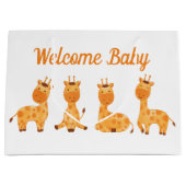 ようこそベビー ラージペーパーバッグ (正面)