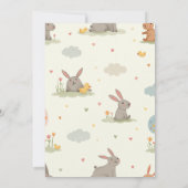 ようこそベビー 招待状 (裏面)