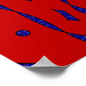 ようこそホームセーラーさん!(カスタマイズ可能な名前) ポスター (角)