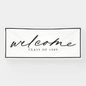 ようこそモダンスクリプトのカスタムデザイン 横断幕 (横)