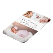 ようこそモダンフォトコラージュ誕生 マグネット (左側)