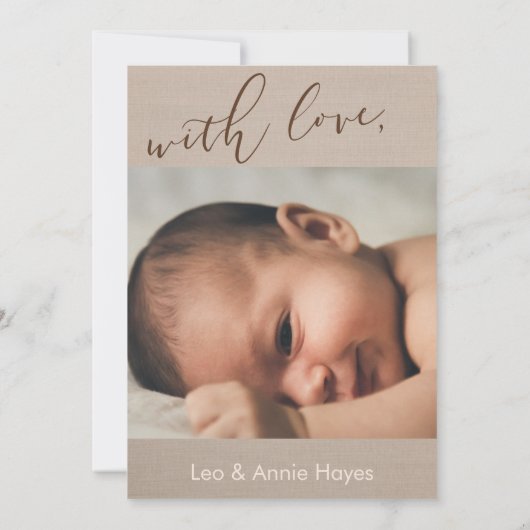 ようこそモダン写真の誕生のお知らせ 案内状 (裏面)