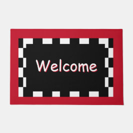 ようこそモダン ドアマット