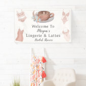 ようこそランジェリー&ラテブライダルシャワー 横断幕 (インサイチュ)