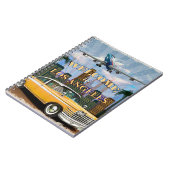 ようこそロサンゼルスレトロのポスター。 ノートブック (左側)