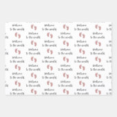 ようこそ世界のベビーラッピング紙シート ラッピングペーパーシート (正面3)