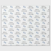 ようこそ世界ベビー包装紙 ラッピングペーパー (フラット)