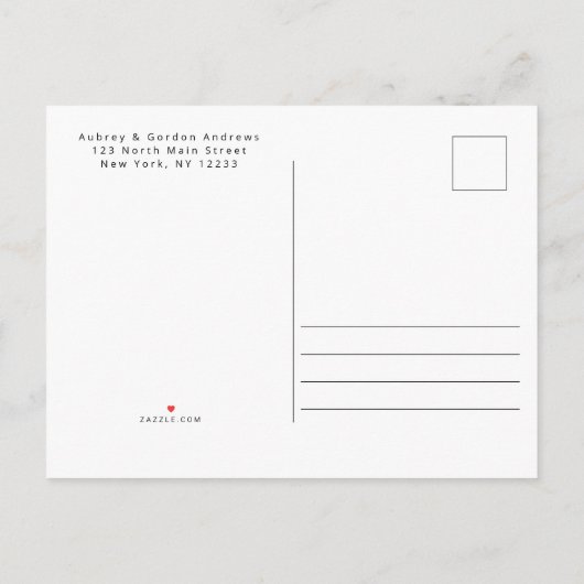 ようこそ世界白黒フォト誕生 案内ポストカード (裏面)