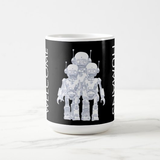 ようこそ人類 コーヒーマグカップ (中央)