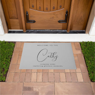ようこそ写真スタジオBrown Doormat ドアマット