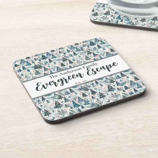 ようこそ冬 コースター (左側)