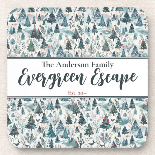 ようこそ冬 コースター (正面)