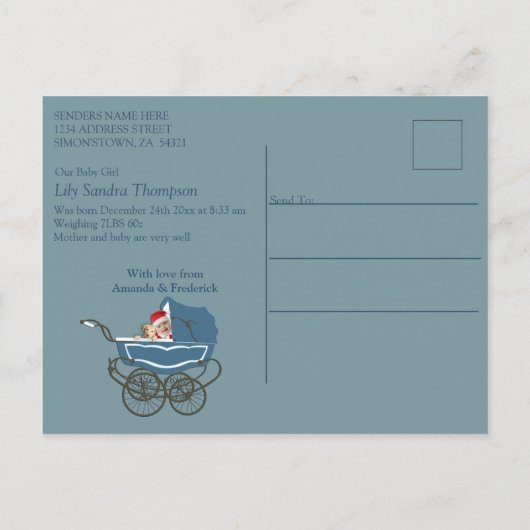 ようこそ女の子だ 案内ポストカード (裏面)