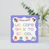 ようこそ学生の新学期カード サンキューカード (スタンド正面)