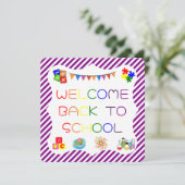 ようこそ学生の新学期カード サンキューカード (スタンド正面)