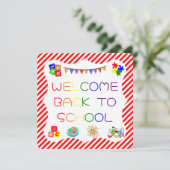 ようこそ学生の新学期カード サンキューカード (スタンド正面)