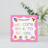 ようこそ学生の新学期カード サンキューカード (スタンド正面)