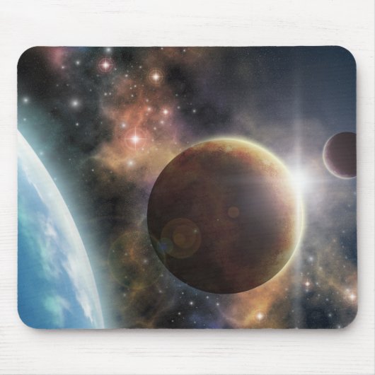 ようこそ宇宙 マウスパッド (正面)