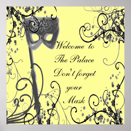 ようこそ宮殿へ ポスター (正面)