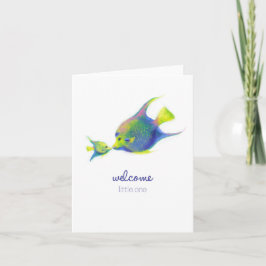 ようこそ小さな子 カード