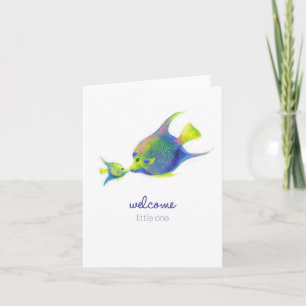 ようこそ小さな子 カード