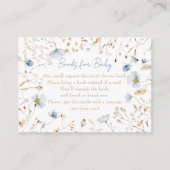 ようこそ小さな野草本のベビー囲い エンクロージャーカード (正面)