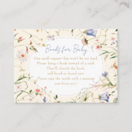 ようこそ小さな野草本のベビー囲い エンクロージャーカード