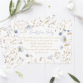 ようこそ小さな野草本のベビー囲い エンクロージャーカード